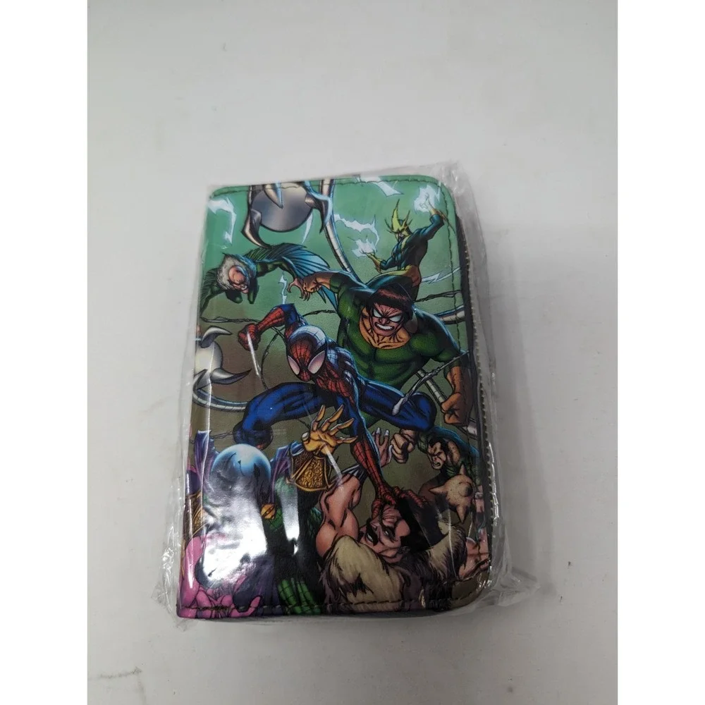 Loungefly Marvel Spiderman Sinister Zip Around Wallet Exclusive‎